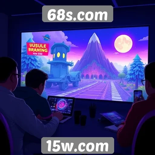 Tendências de jogos online identificadas no 68s.com